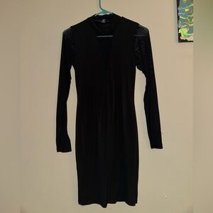 Windsor Classic Black Long Sleeve Dress